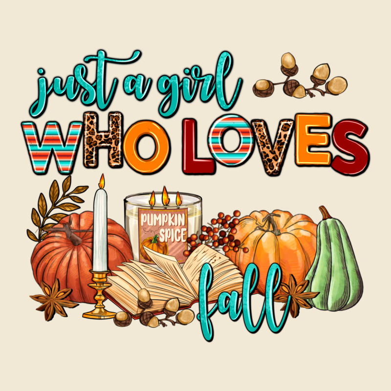 Just A Girl Who Loves Fall Ladies Tee by AdoDesignShop | Teevron