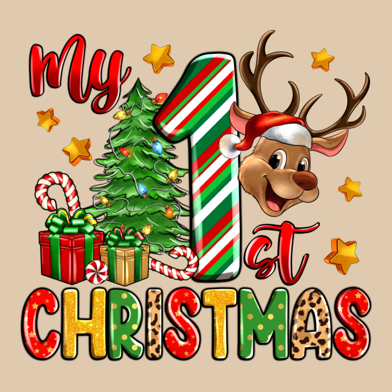 My First Christmas Heavyweight Sweatshirt by Zillion Design Studio | Teevron