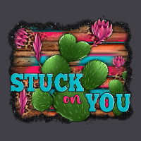 Stuck On You Heart Cactus Serape Leopard Background Heavyweight Hoodie | Teevron