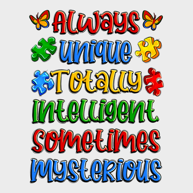 Always Unique Totally Intelligent Sometimes Myster Urban Hoodie by Artiststas | Teevron
