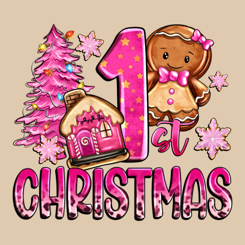 1st Christmas Gingerbread Girl Heavyweight Sweatshirt by Zillion Design Studio | Teevron
