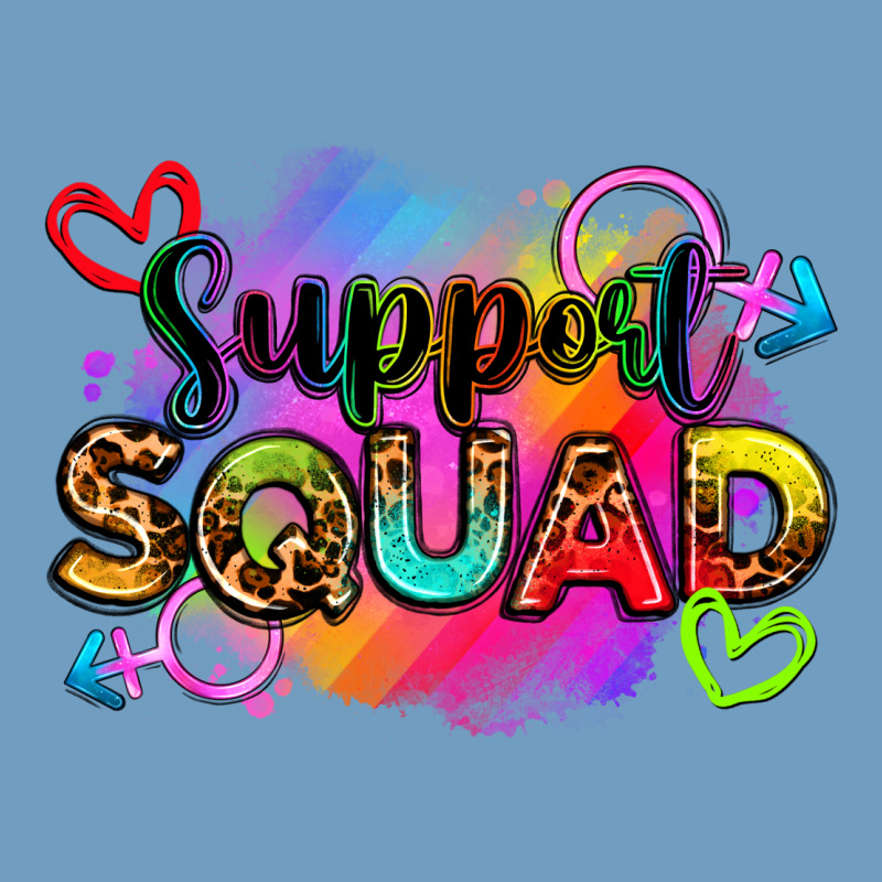 Support Squad Urban Heavy Tee by Zillion Design Studio | Teevron