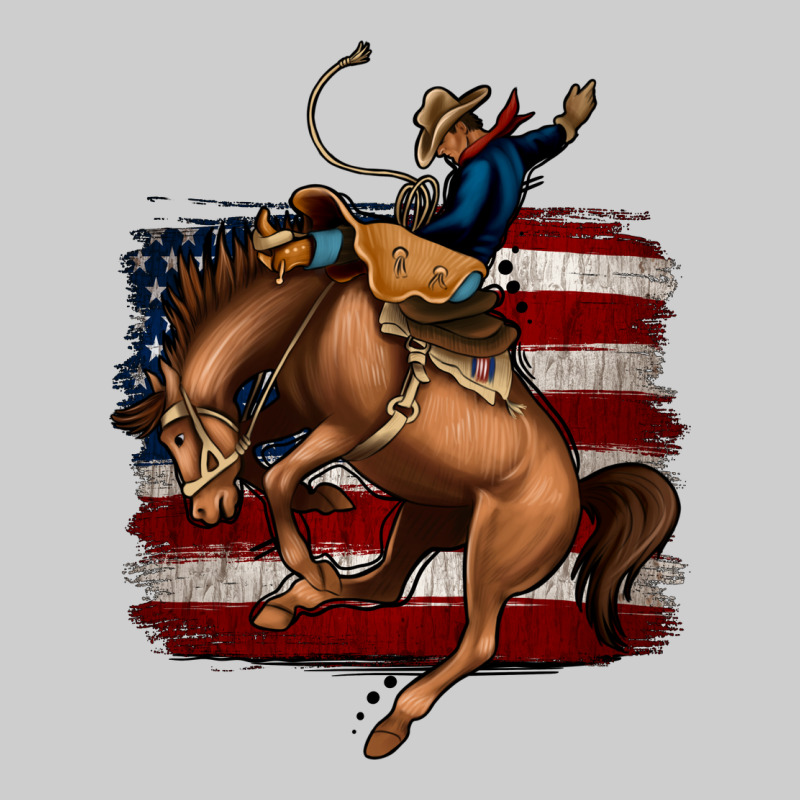 Bucking Bronco Premium Sweatshirt by Jasminsmagicworld | Teevron