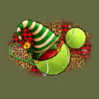 Tennis Christmas With Racket And Hat Long Sleeve Tee | Teevron