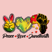 Peace Love Juneteenth Urban Heavy Tee | Teevron