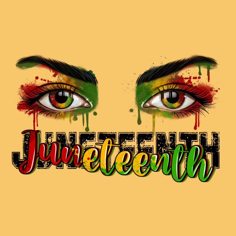 Juneteenth Eyes Vintage Hoodie by RanaPortraitStore | Teevron