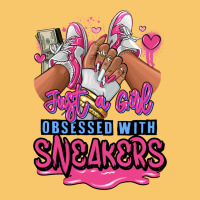 Just A Girl Obsessed With Sneakers Vintage Hoodie | Teevron