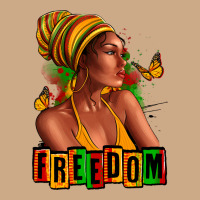 Juneteenth Freedom Afro Woman Vintage Hoodie | Teevron