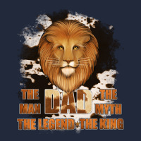 Dad The Man Cowhide Background Premium Sweatshirt | Teevron