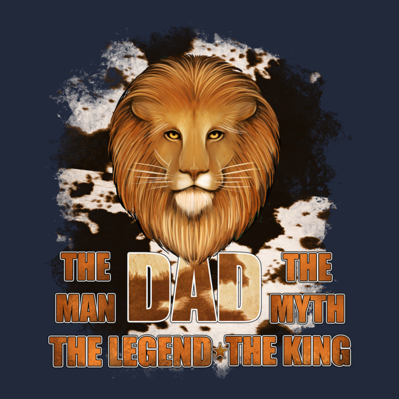Dad The Man Cowhide Background Premium Sweatshirt by Jasminsmagicworld | Teevron
