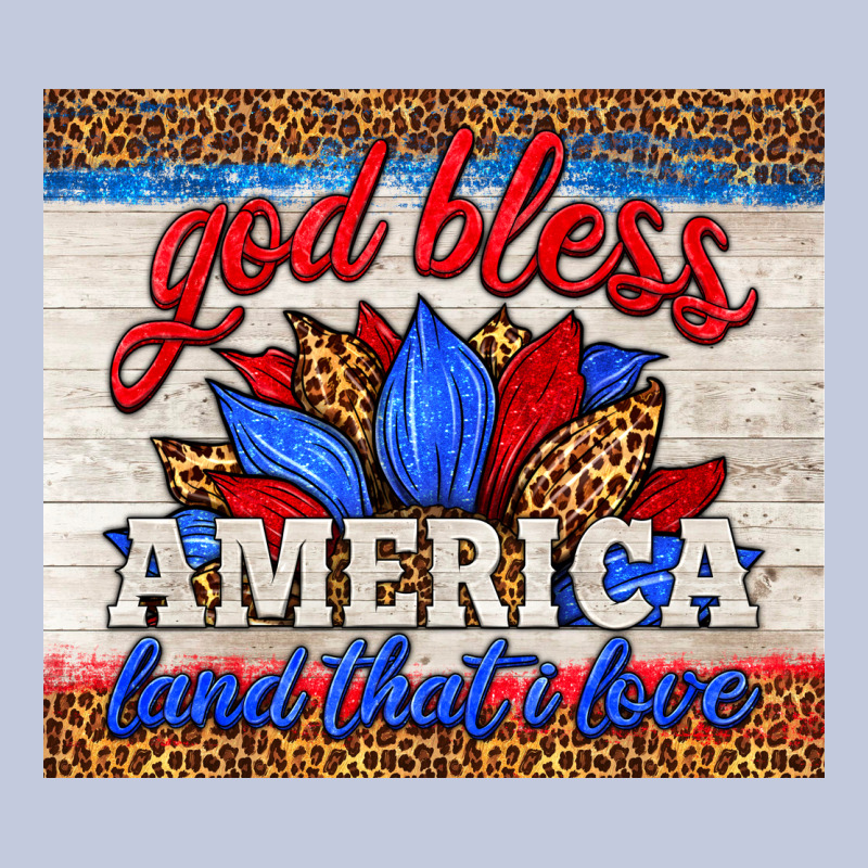 God Bless America Land That I Love Long Sleeve Tee by HRA Design Shop | Teevron
