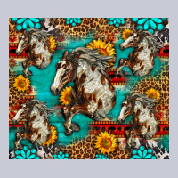 Mustang Horse Western Heavyweight Hoodie | Teevron