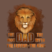 Dad The Man Leather Background Premium Sweatshirt | Teevron