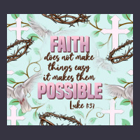 Faith Does Not Make Things Easy Vintage Hoodie | Teevron