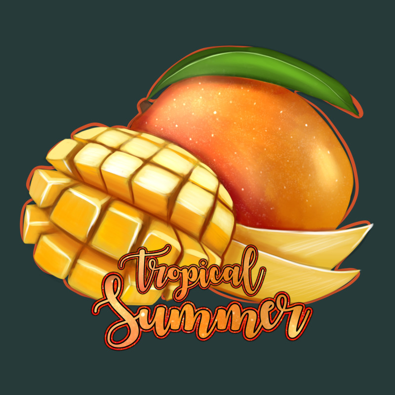 Mango Tropical Summer Premium Sweatshirt by Jasminsmagicworld | Teevron