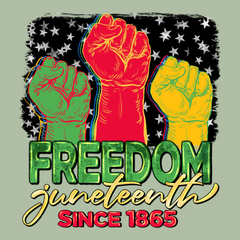 Freedom Juneteenth Since 1865 Urban Heavy Tee by BarkalooDesign | Teevron