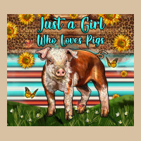 Just A Girl Who Loves Pig Heavyweight Hoodie | Teevron