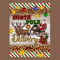 Christmas North Pole Delivery Zipper Hoodie | Teevron
