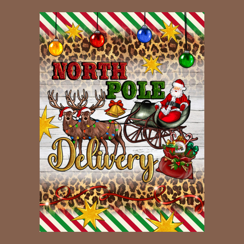 Christmas North Pole Delivery Zipper Hoodie by Artiststas | Teevron