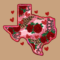 Valentine' S Day Texas Map With Roses Vintage Tee | Teevron