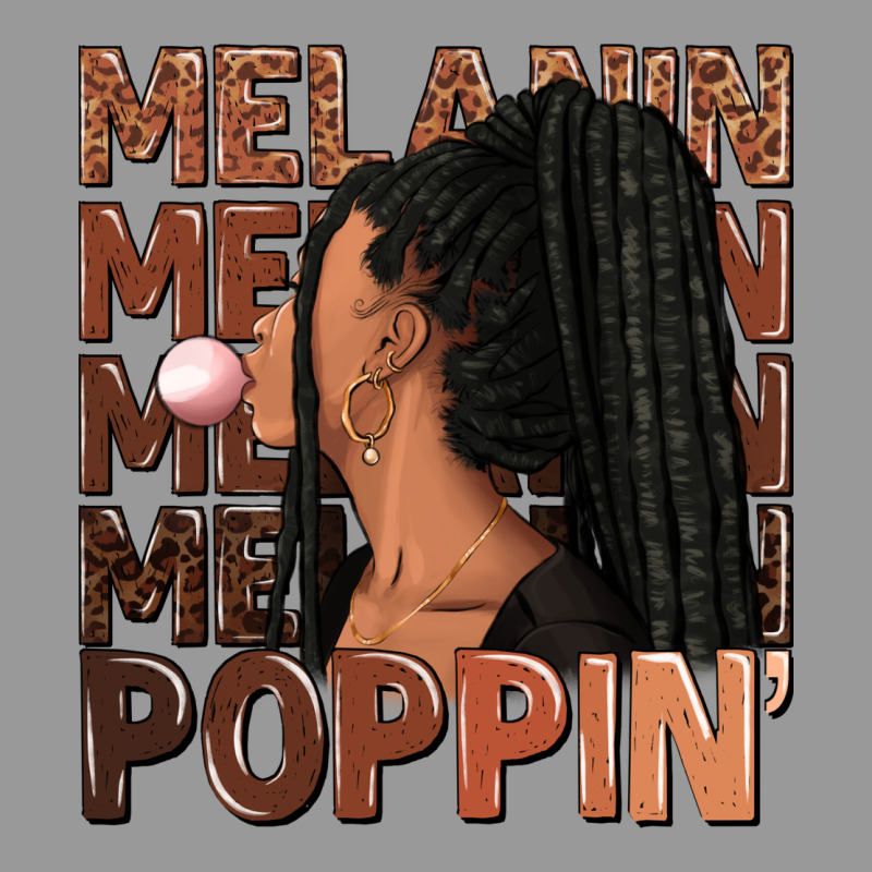Melanin Poppin' Afro Woman Vintage Hoodie by RanaPortraitStore | Teevron