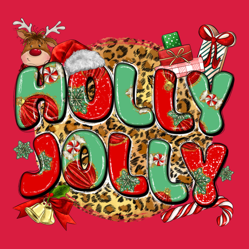 Holly Jolly Christmas Premium Hoodie by MaliasSmallBusiness | Teevron
