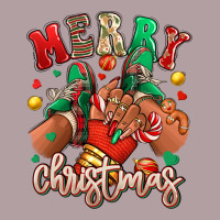 Merry Christmas Black Girl Sneakers Vintage Hoodie | Teevron