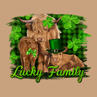 St Patrick's Day Lucky Cow Family Vintage Tee | Teevron