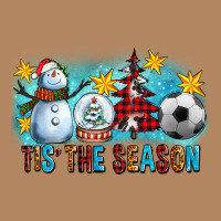 Tis The Season Christmas With Soccer Ball And Snowman Long Sleeve Tee | Teevron