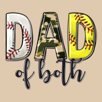 Dad Of Both With Softball And Baseball Heavyweight Sweatshirt | Teevron