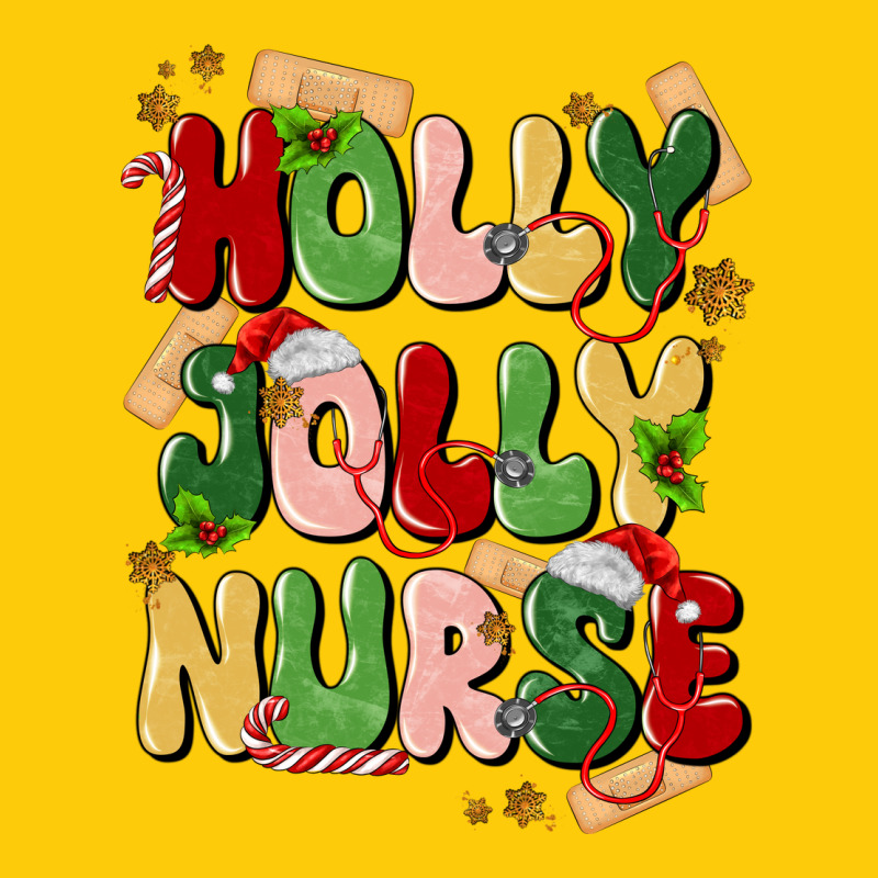 Holly Jolly Nurse Premium Hoodie by MaliasSmallBusiness | Teevron