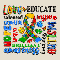 Autism Awareness Typography Urban Hoodie | Teevron