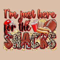I'm Just Here For The Snacks American Football Urban Heavy Tee | Teevron