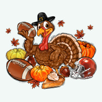 Football Turkey Thanksgiving Premium Hoodie | Teevron