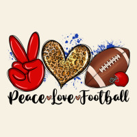 Peace Love Football Vintage Tee | Teevron