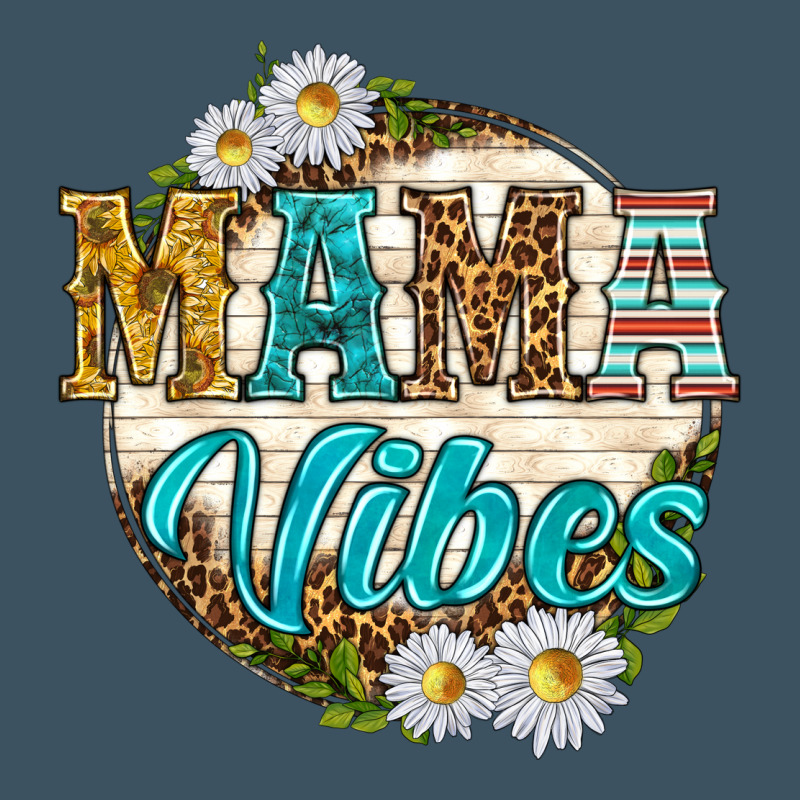 Mama Vibes With Daisies Urban Heavy Tee by texasbilliewilder | Teevron