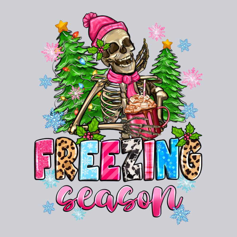 Freezing Season Skeleton Heavyweight Sweatshirt by Zillion Design Studio | Teevron