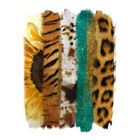 Leopard Sunflower Brush Strokes | Teevron