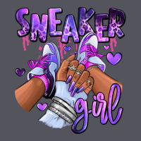 Purple Galaxy Sneaker Girl Vintage Hoodie | Teevron