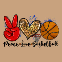 Peace Love Basketball Vintage Tee | Teevron