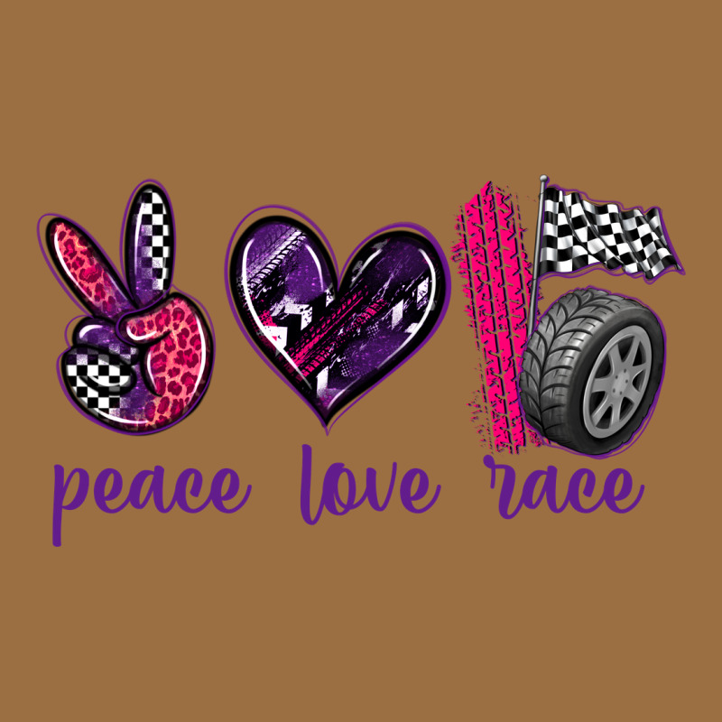 Peace Love Race Vintage Tee by texasbilliewilder | Teevron
