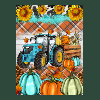 Fall Farm Tractor Air Freshener Zipper Hoodie | Teevron