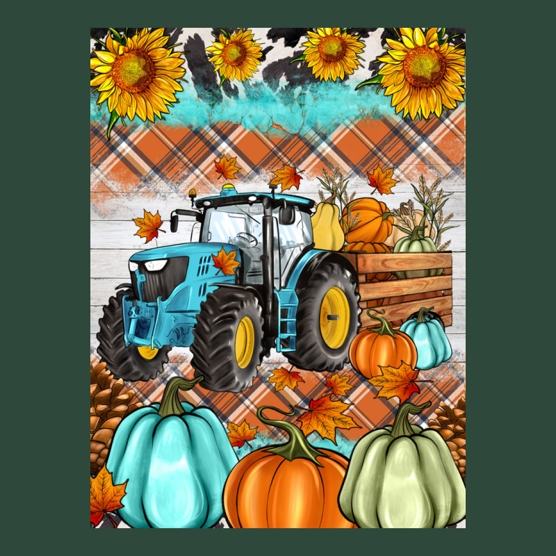 Fall Farm Tractor Air Freshener Zipper Hoodie by Artiststas | Teevron
