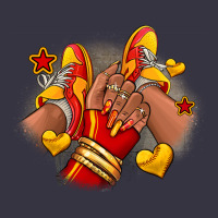 Softball Afro Girl Sneakers Vintage Hoodie | Teevron