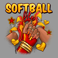Softball Life Afro Girl Sneakers Vintage Hoodie | Teevron