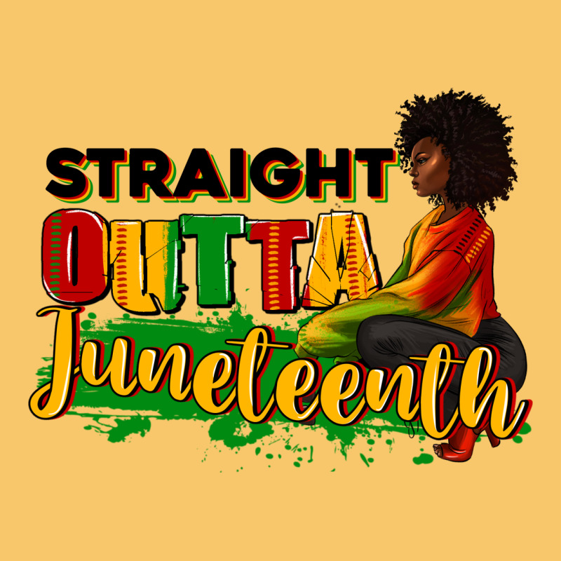 Straight Outta Juneteenth Vintage Hoodie by RanaPortraitStore | Teevron