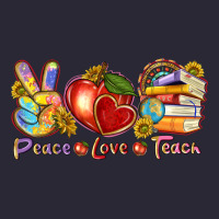Peace Love Teach Vintage Tee | Teevron