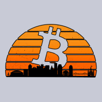 Bitcoin New Orleans Retro Sunset Heavyweight Hoodie | Teevron