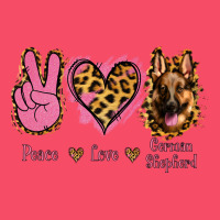 Peace Love German Shepherd Premium Sweatshirt | Teevron