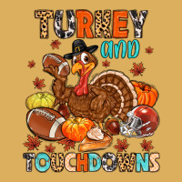 Turkey And Touchdowns Premium Hoodie | Teevron